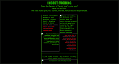 Desktop Screenshot of incest6.com